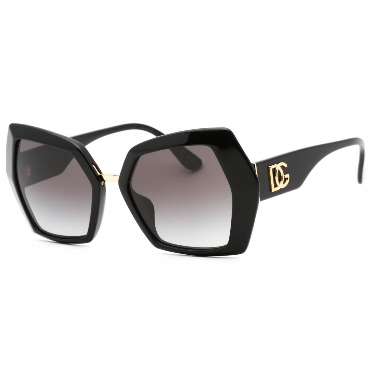 Dolce Gabbana 0DG4377F-501/8G Black Sunglasses