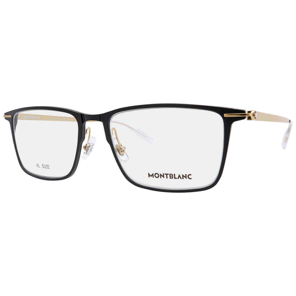 Montblanc Demo Rectangular Men`s Eyeglasses MB0285OA 003 54 MB0285OA 003 54