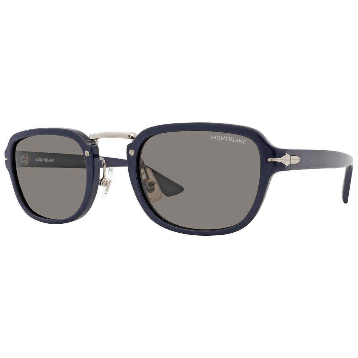 Montblanc Gyre Square Men`s Sunglasses MB0264S 003 52 MB0264S 003 52