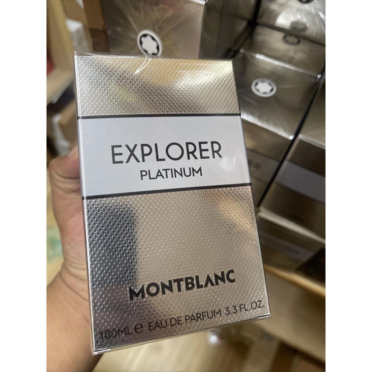 Montblanc Mont Blanc Explorer Platinum Edp 3.4 OZ / 100 ML For Men