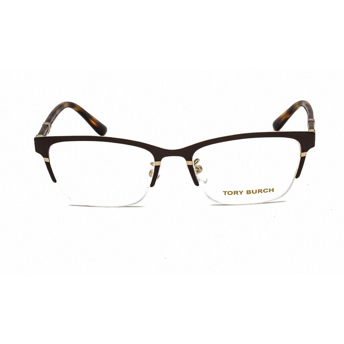 Tory Burch TY1069-3305-53 Eyeglasses Size 53mm 18mm 140mm Brown Gold Women