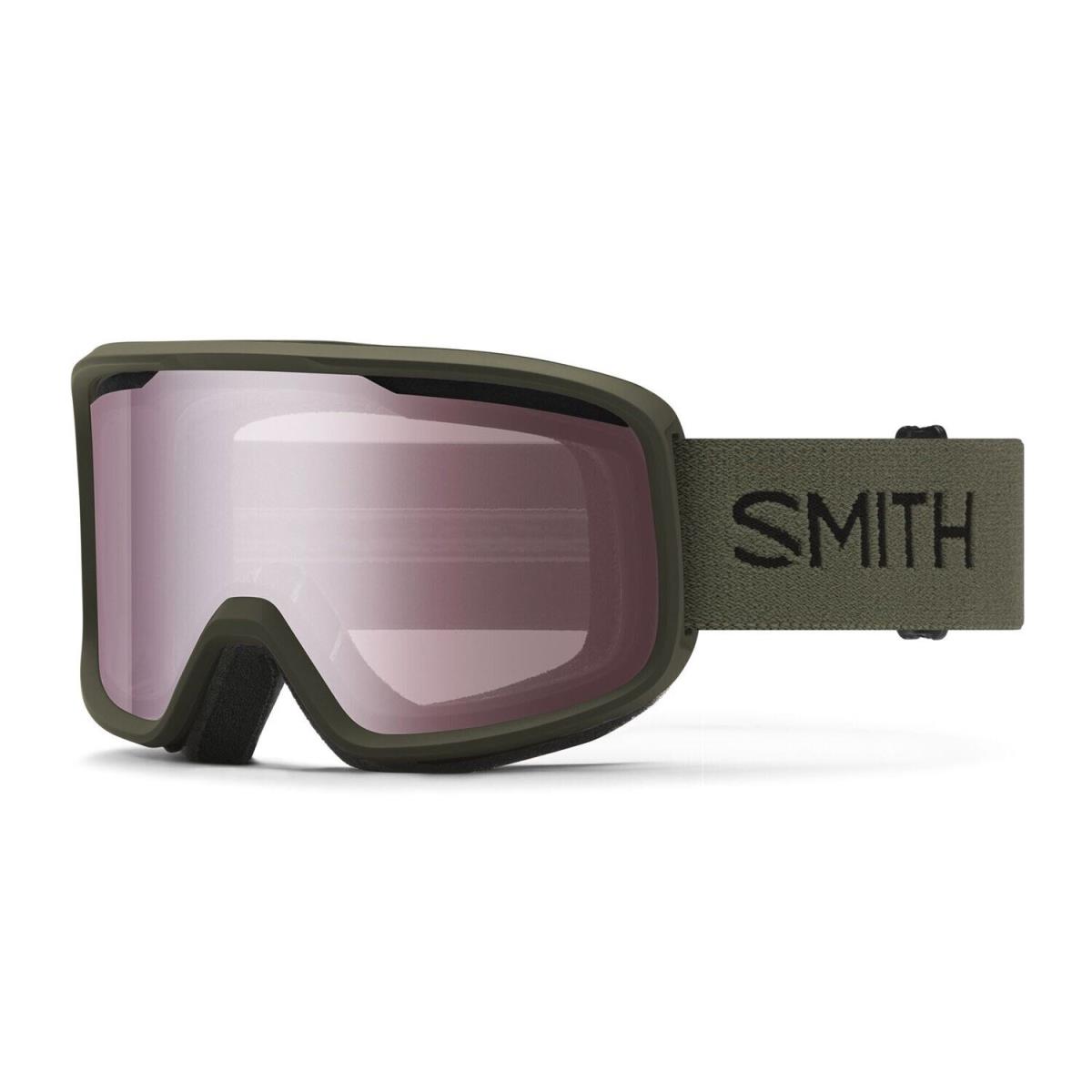 Smith Frontier Ski / Snow Goggles Forest Frame Ignitor Mirror Lens