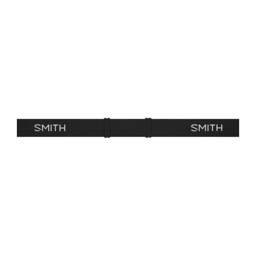 Smith Frontier Snow Goggles Black Frame Red Sol-x Mirror Lens