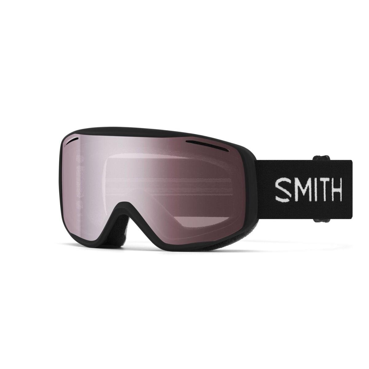 Smith Rally Ski / Snow Goggles Black Frame Ignitor Mirror Lens