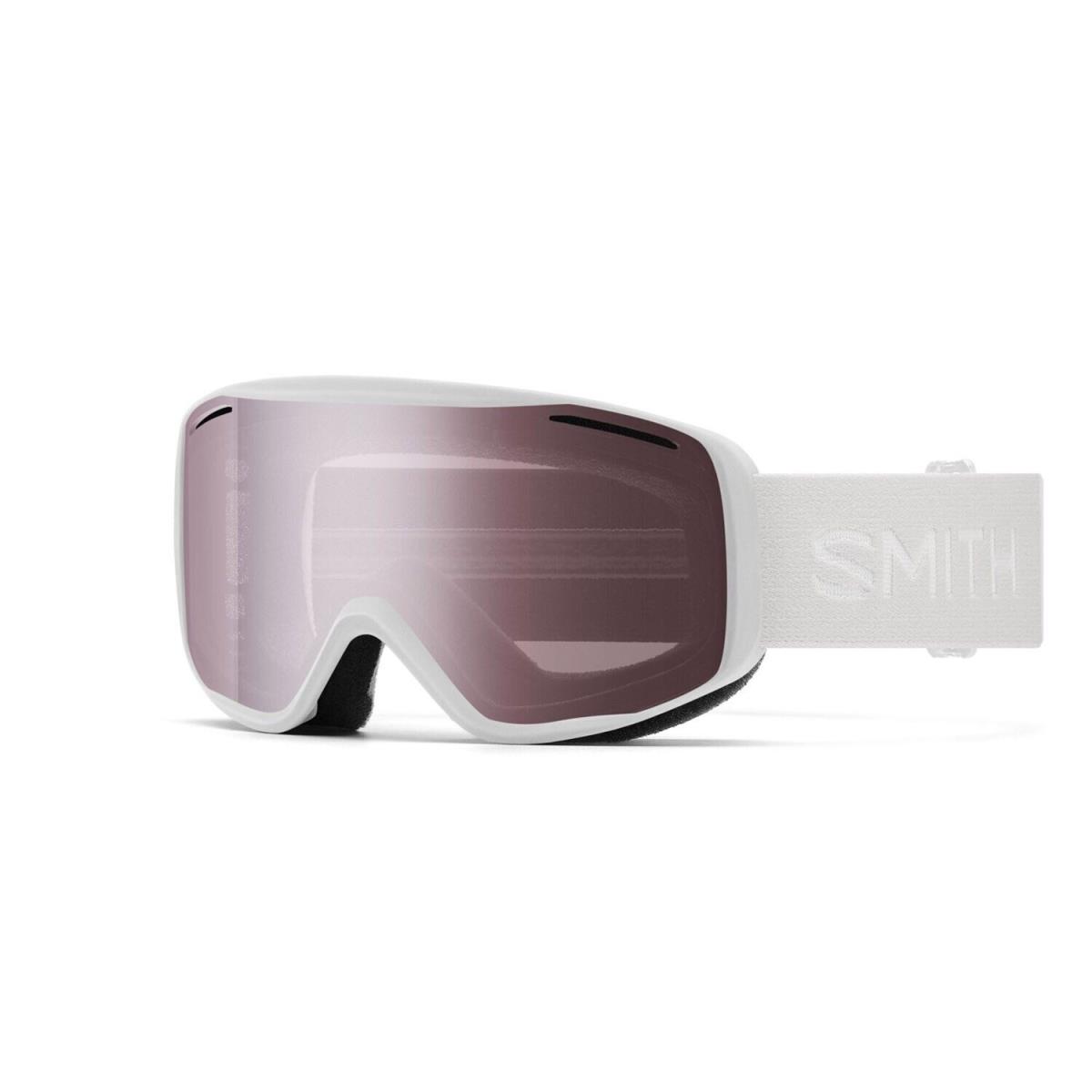 Smith Rally Ski / Snow Goggles White Frame Ignitor Mirror Lens