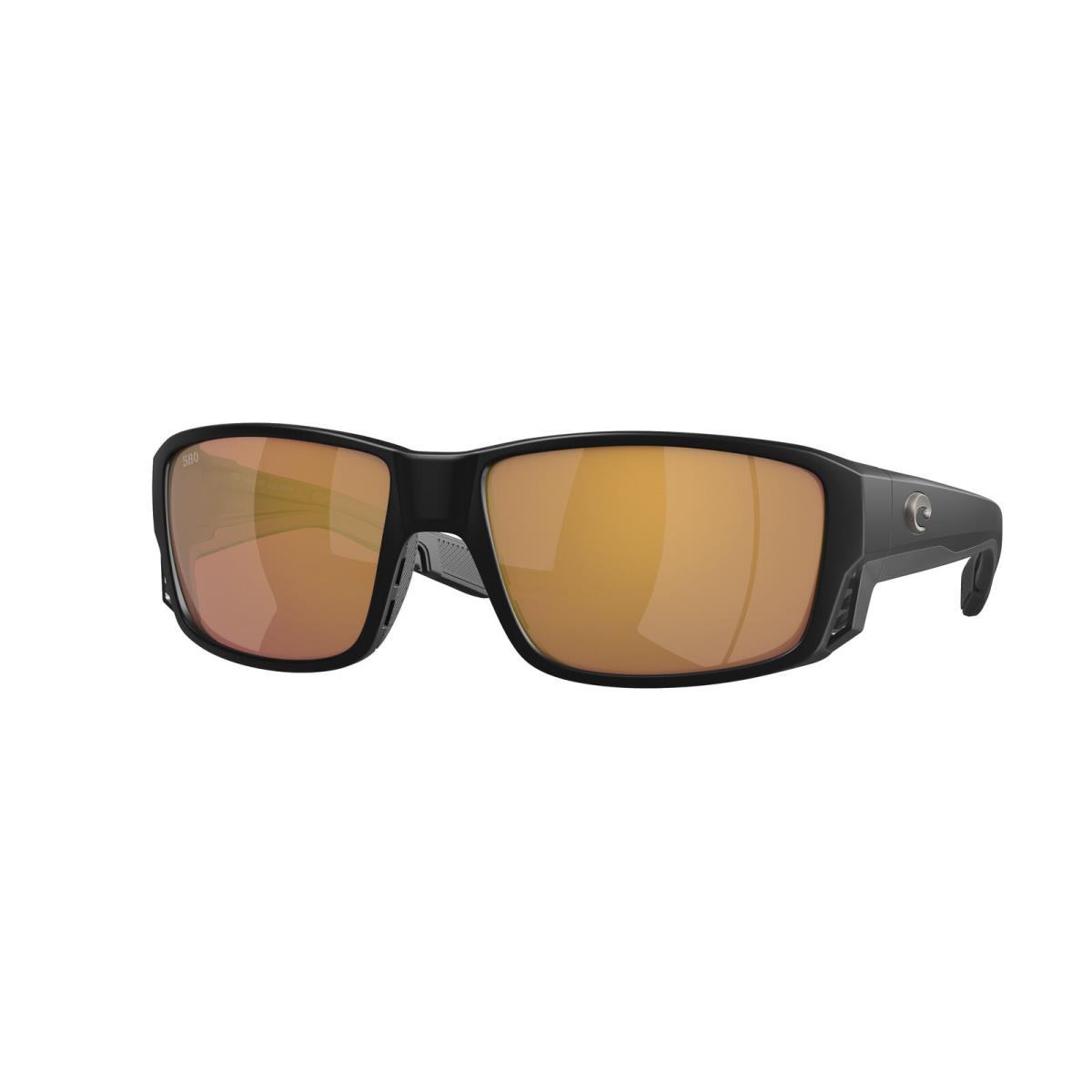 Costa Del Mar 06S 9105 Tuna Alley Pro Matte Black Gol 910514 Sunglasses