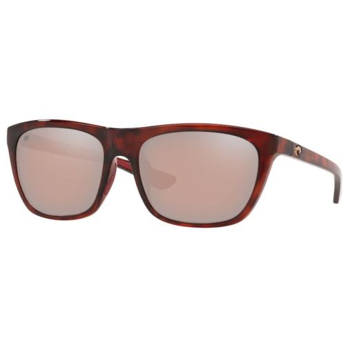 Costa Del Mar 06S 9005 201 Shiny Rose Tortoise 900513 Sunglasses