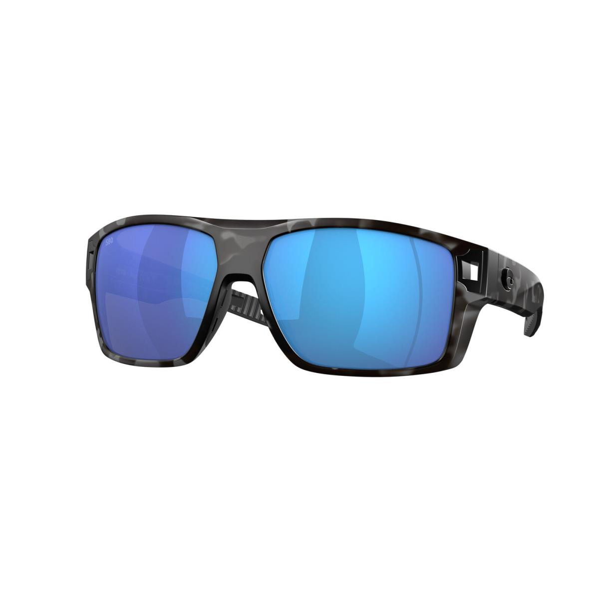 Costa Del Mar 06S 9034 Diego Tiger Shark Blue Mirror 903431 Sunglasses