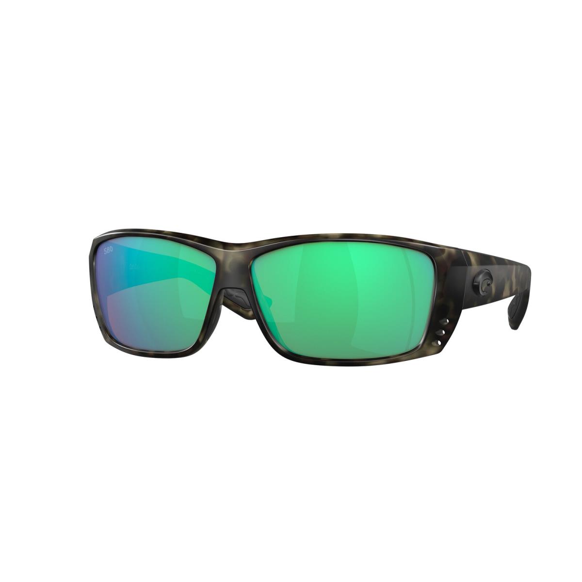 Costa Del Mar 06S 9024 Cat Cay Wetlands Green Mirror 902434 Sunglasses