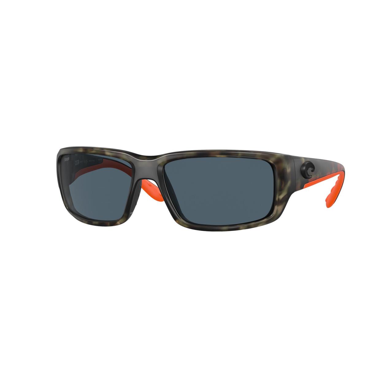 Costa Del Mar 06S 9006 Fantail Wetlands Gray 580p 900678 Sunglasses