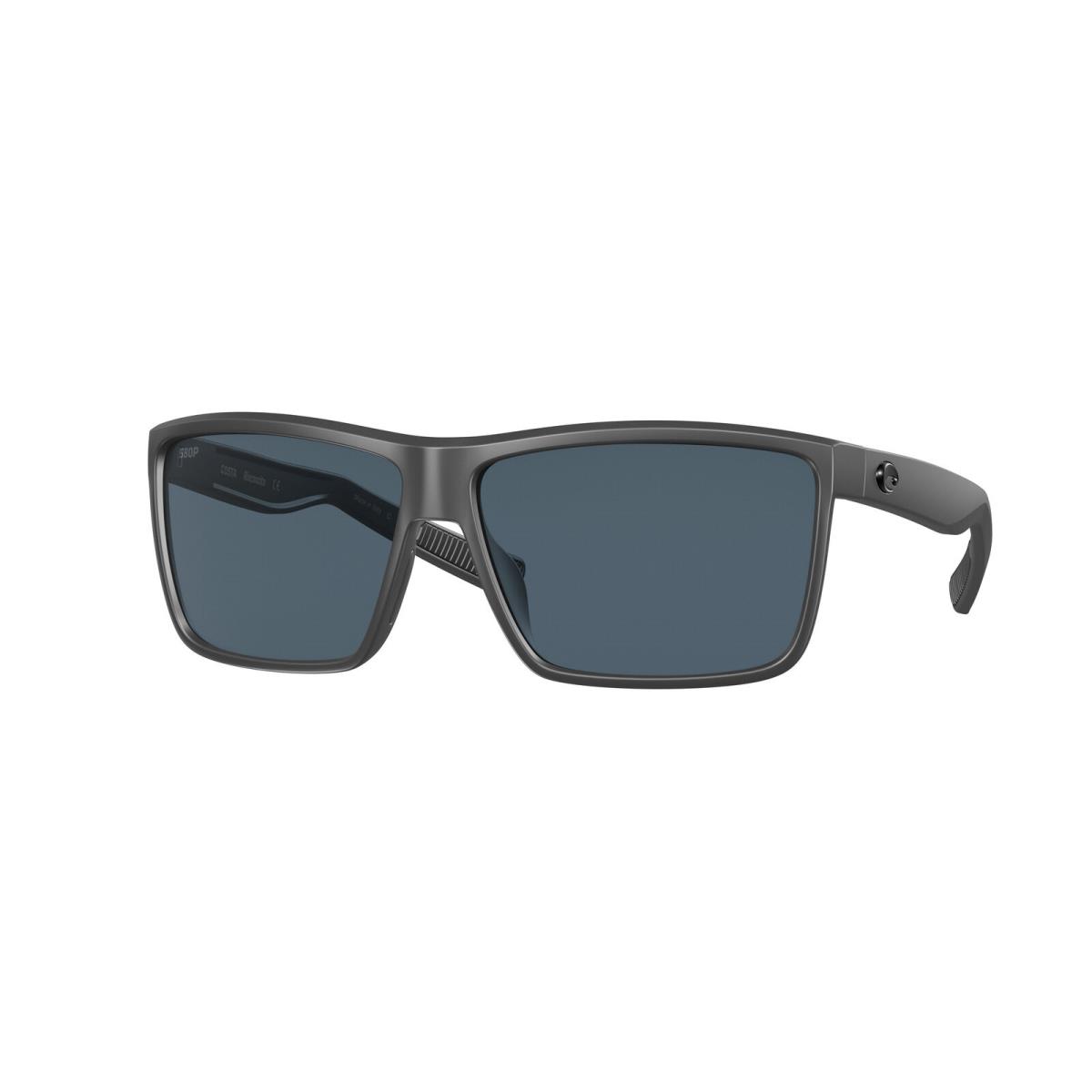 Costa Del Mar 06S 9016 Rinconcito 98 Matte Gray Grey 901608 Sunglasses