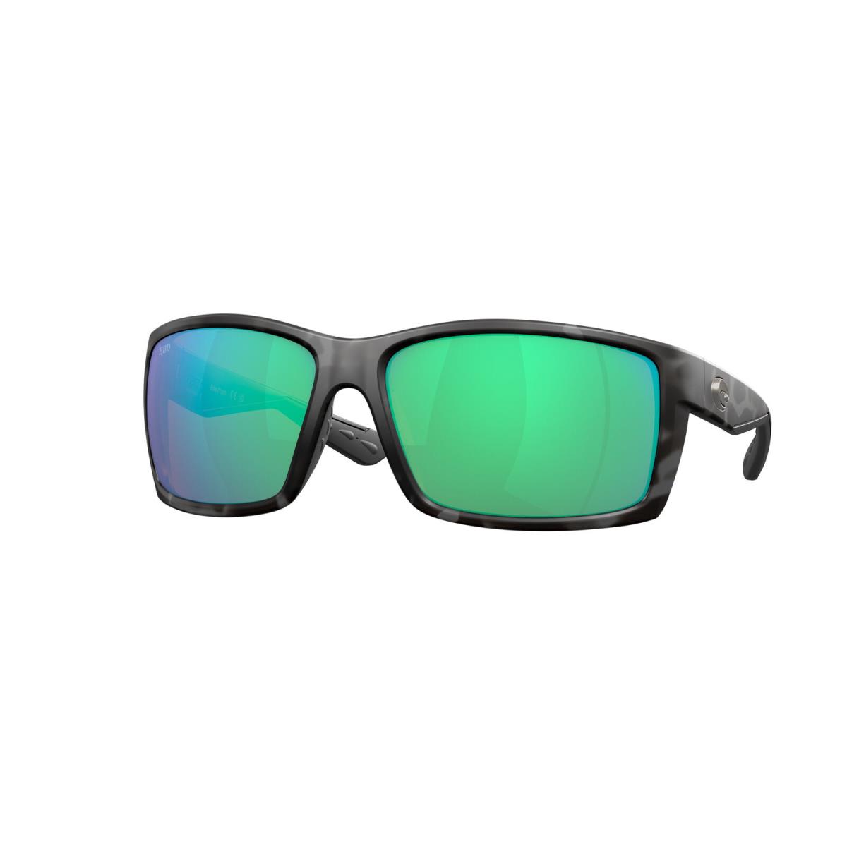 Costa Del Mar 06S 9007 Reefton Tiger Shark Green Mirr 900746 Sunglasses