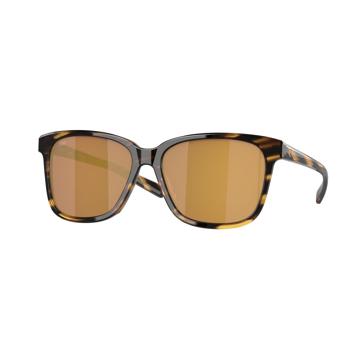 Costa Del Mar 06S 2009 May Tortoise Gold Mirror 580g 200917 Sunglasses