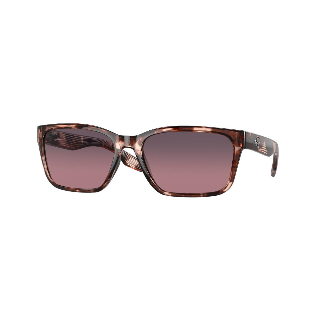 Costa Del Mar 06S 9081 Palmas Coral Tortoise Rose Gra 908108 Sunglasses