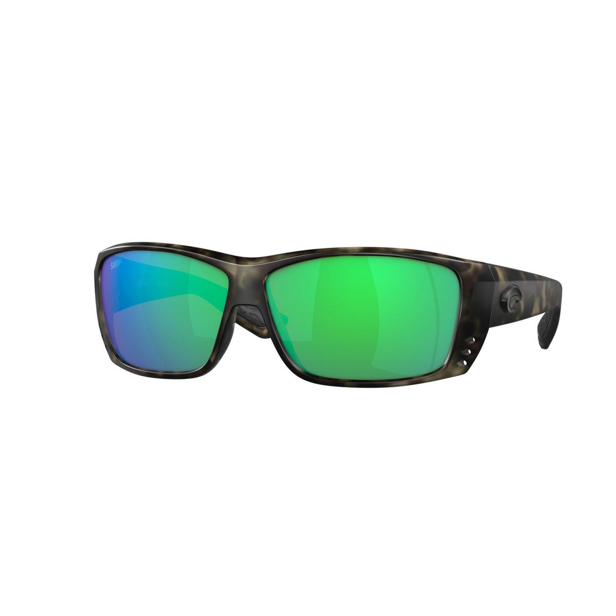 Costa Del Mar 06S 9024 Cat Cay Wetlands Green Mirror 902435 Sunglasses