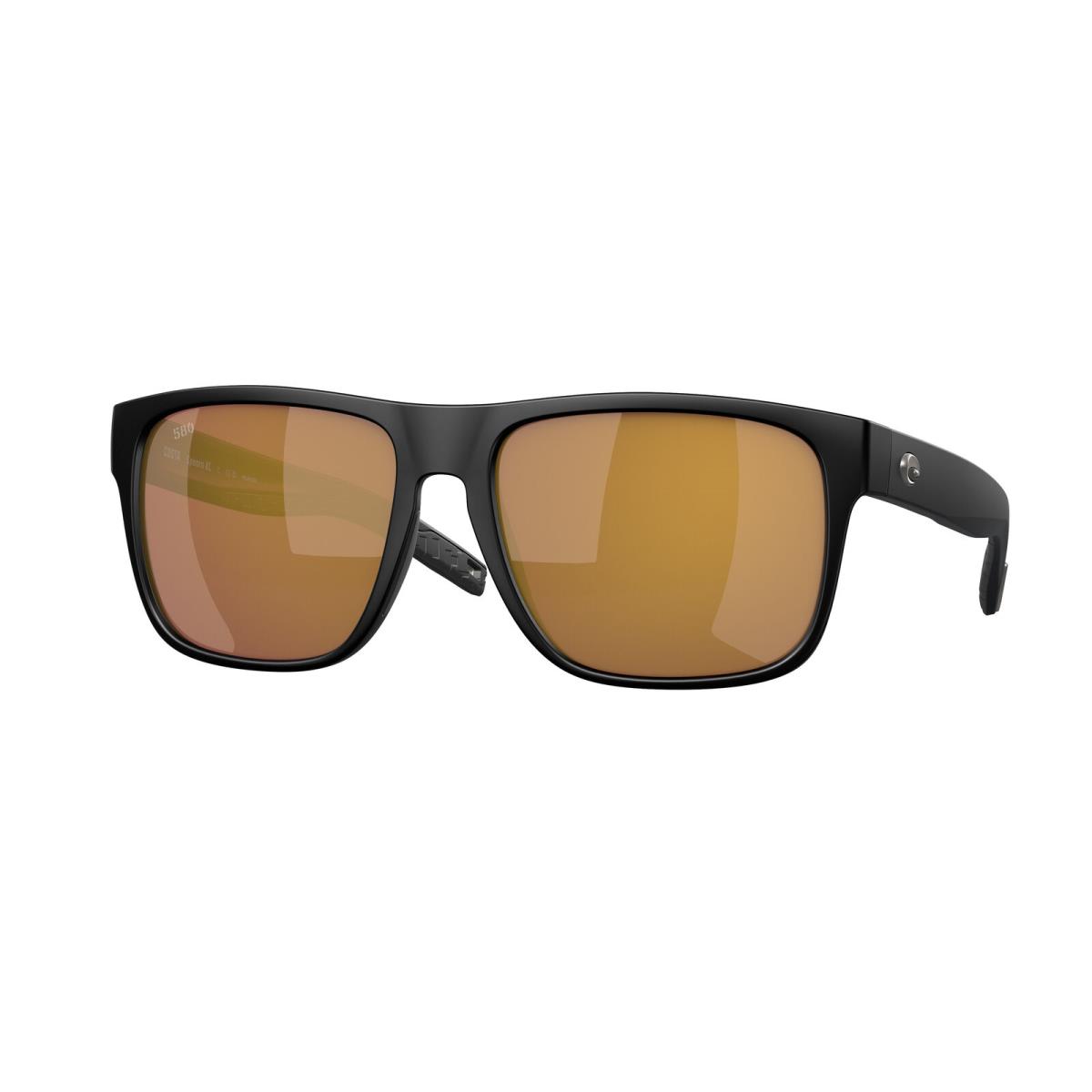 Costa Del Mar 06S 9013 Spearo xl Matte Black Gold Mir 901317 Sunglasses