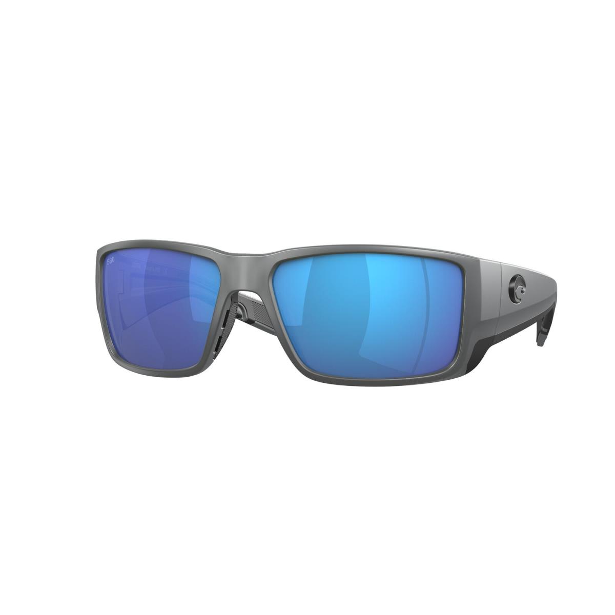 Costa Del Mar 06S 9078 Blackfin Pro 98 Matte Gray Blu 907809 Sunglasses