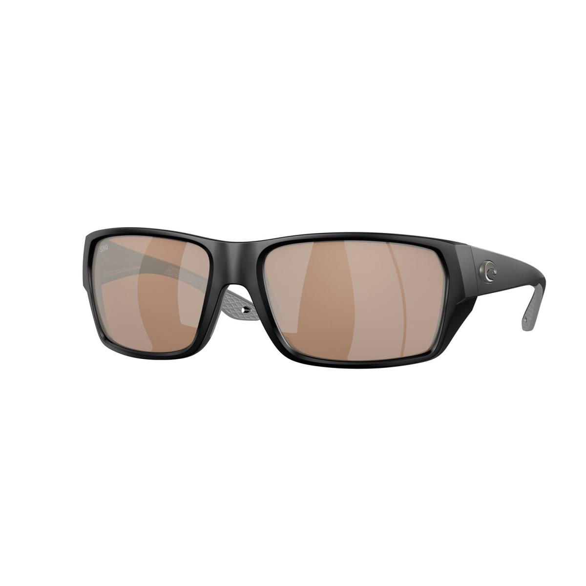 Costa Del Mar 06S 9113 Tailfin Matte Black Copper Sil 911304 Sunglasses