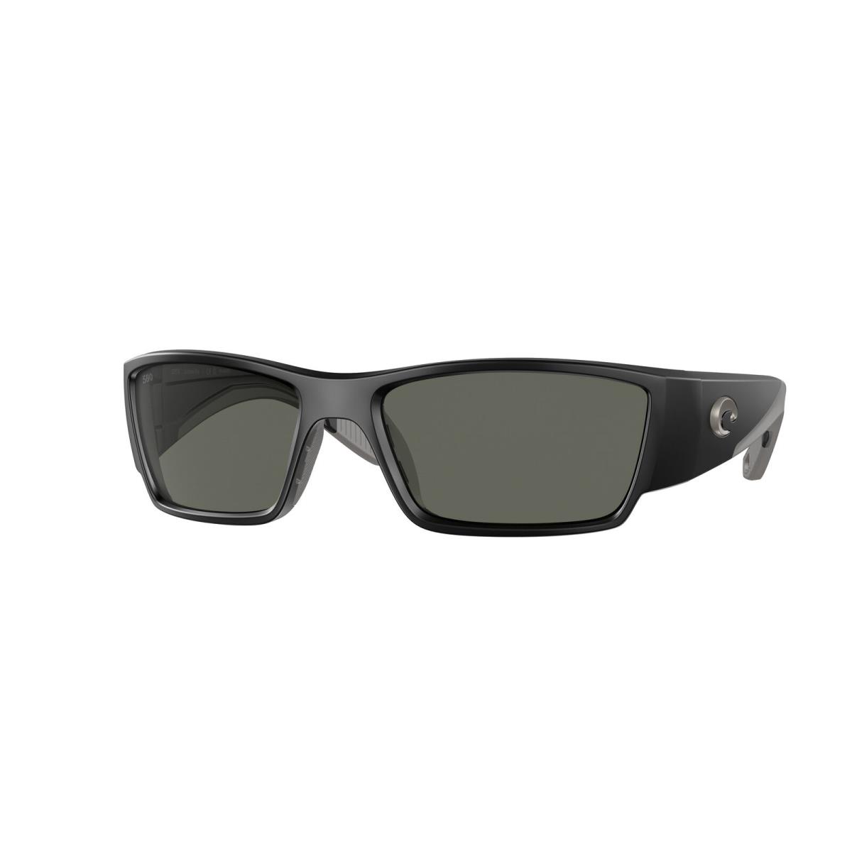 Costa Del Mar 06S 9109 Corbina Pro Matte Black Gray 5 910904 Sunglasses