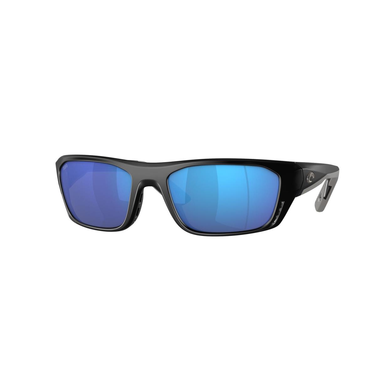 Costa Del Mar 06S 9115 Whitetip Pro Matte Black Blue 911501 Sunglasses