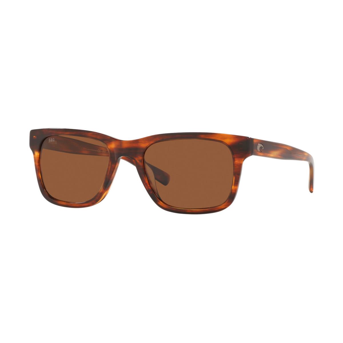 Costa Del Mar 06S 2003 Tybee 10 Shiny Tortoise Copper 200303 Sunglasses