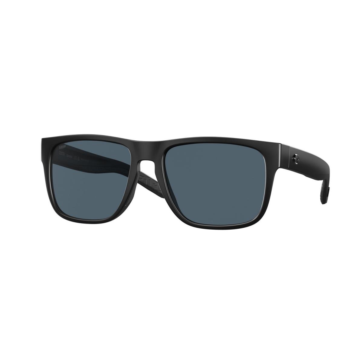 Costa Del Mar 06S 9008 Spearo 01 Blackout Gray 580p 900802 Sunglasses