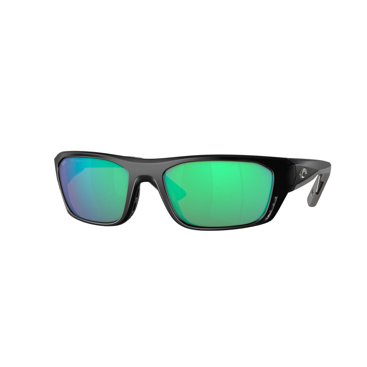 Costa Del Mar 06S 9115 Whitetip Pro Matte Black Green 911502 Sunglasses