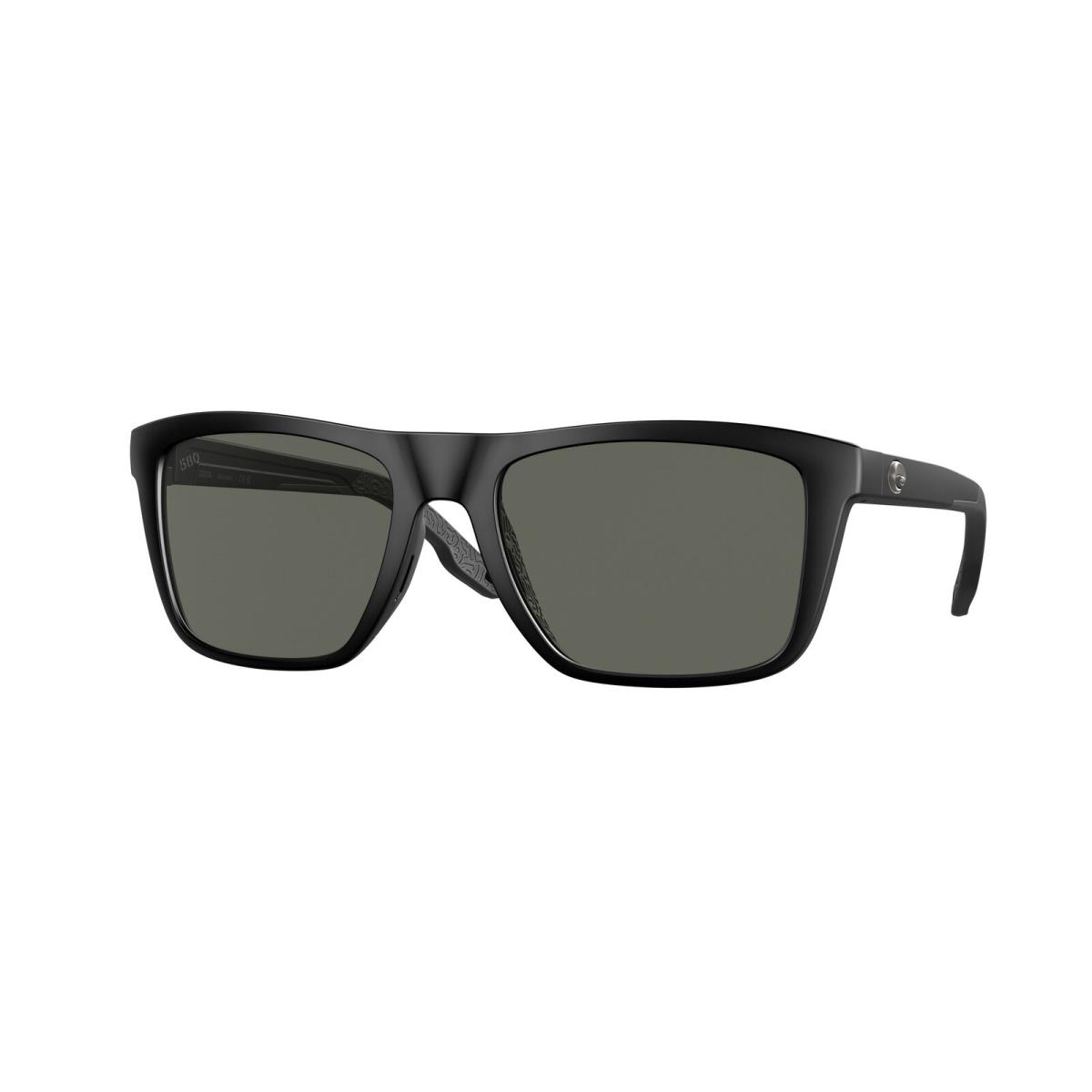 Costa Del Mar 06S 9107 Mainsail Matte Black Gray 580g 910703 Sunglasses