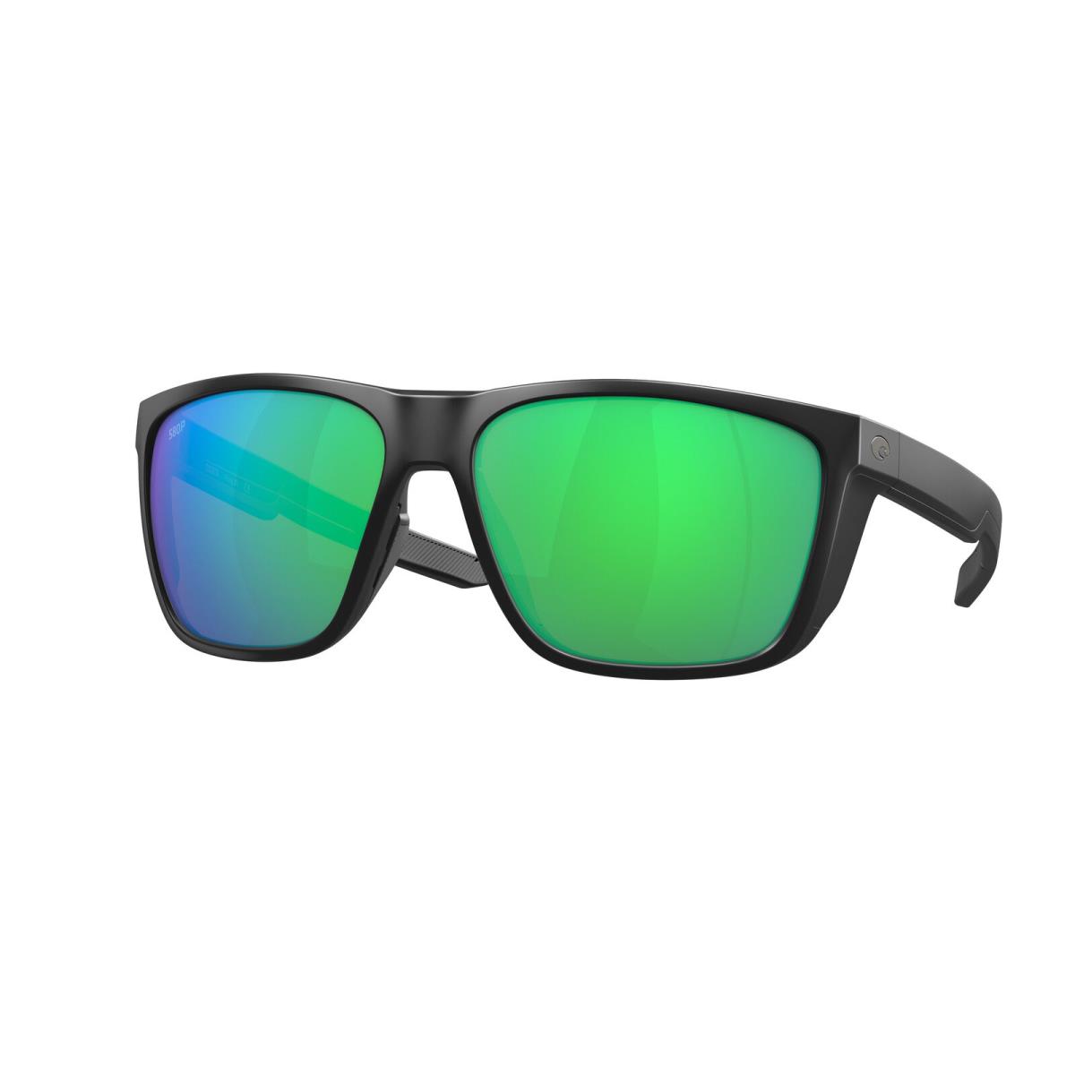 Costa Del Mar 06S 9012 Ferg xl 11 Matte Black Green m 901206 Sunglasses