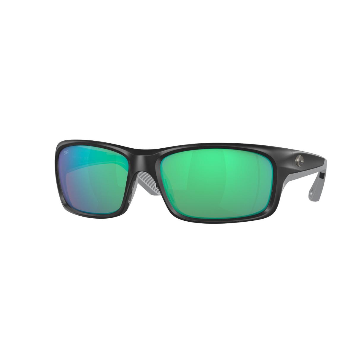 Costa Del Mar 06S 9106 Jose Pro Matte Black Green Mir 910602 Sunglasses