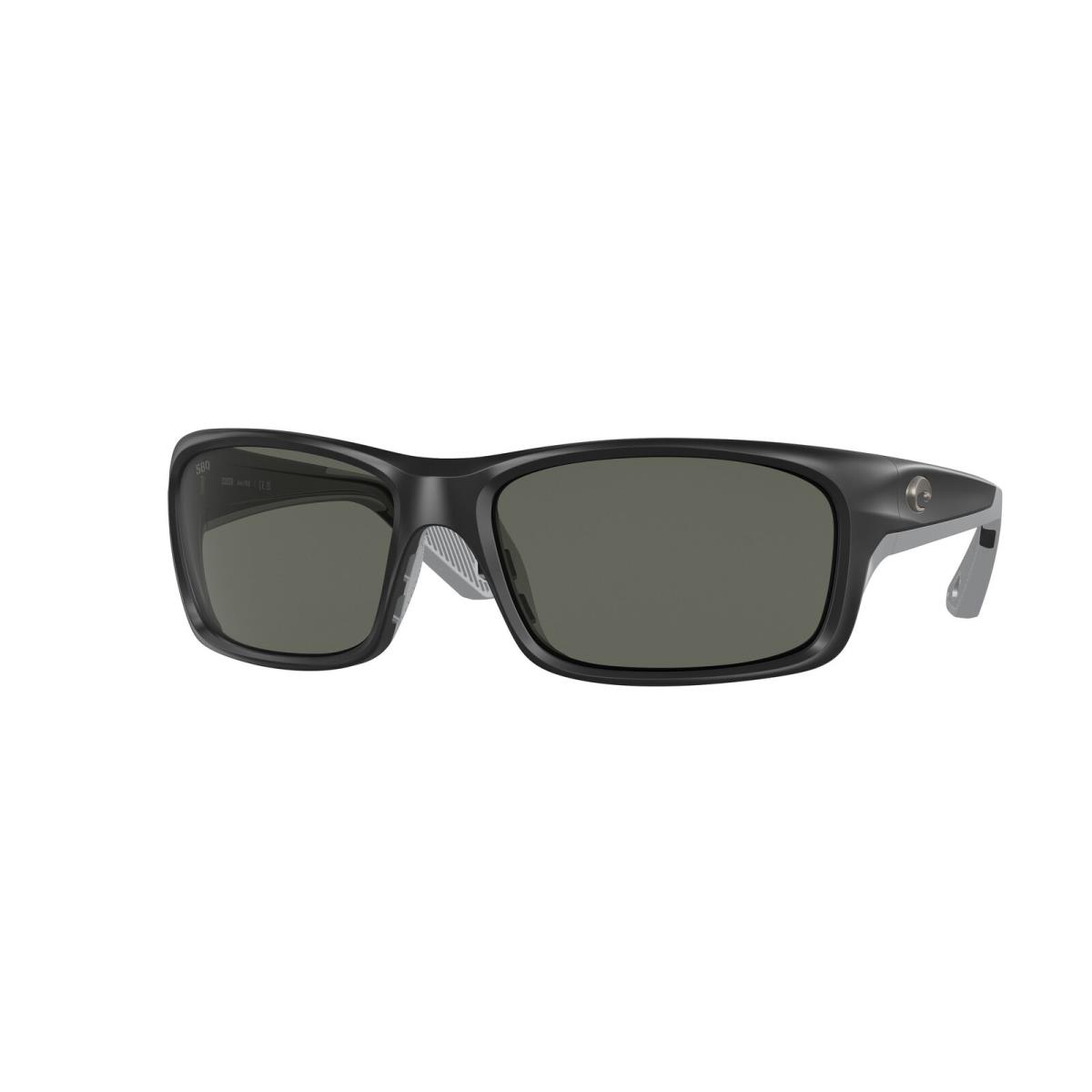 Costa Del Mar 06S 9106 Jose Pro Matte Black Gray 580g 910604 Sunglasses