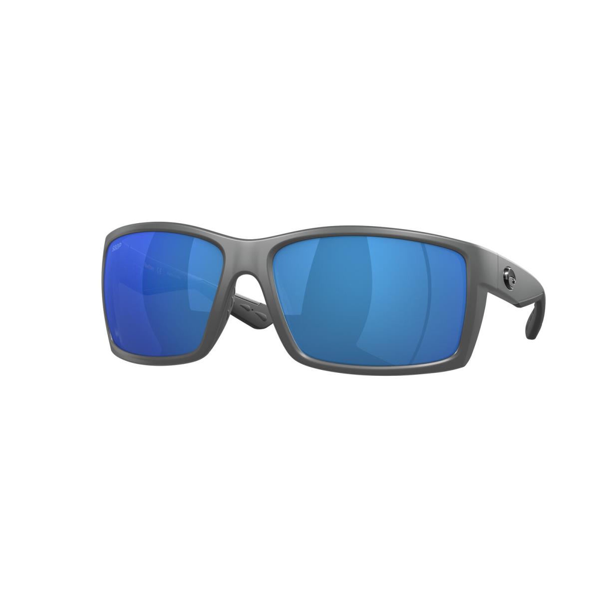 Costa Del Mar 06S 9007 Reefton 98 Matte Gray Blue mi 900714 Sunglasses