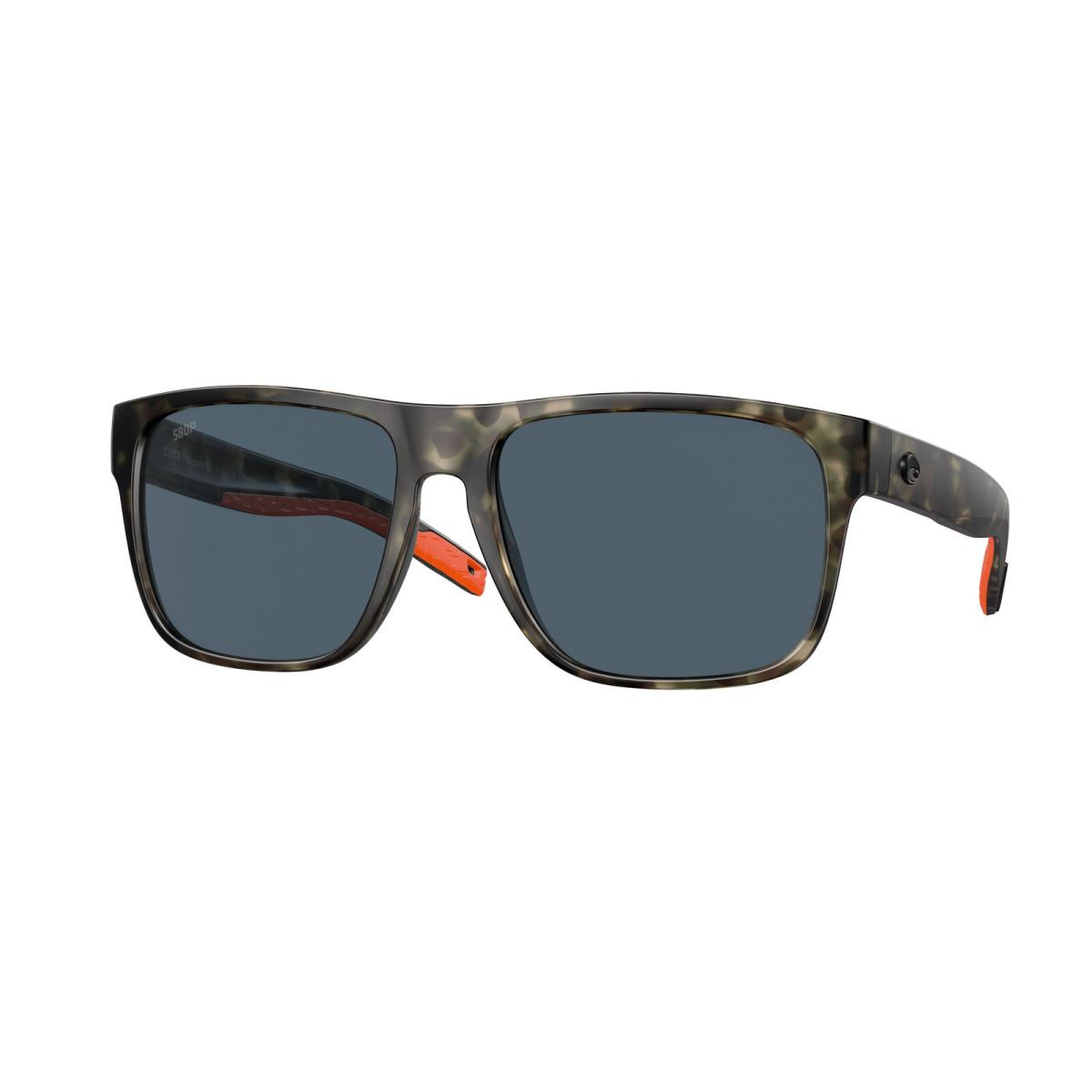 Costa Del Mar 06S 9013 Spearo xl Wetlands Gray 580p 901316 Sunglasses