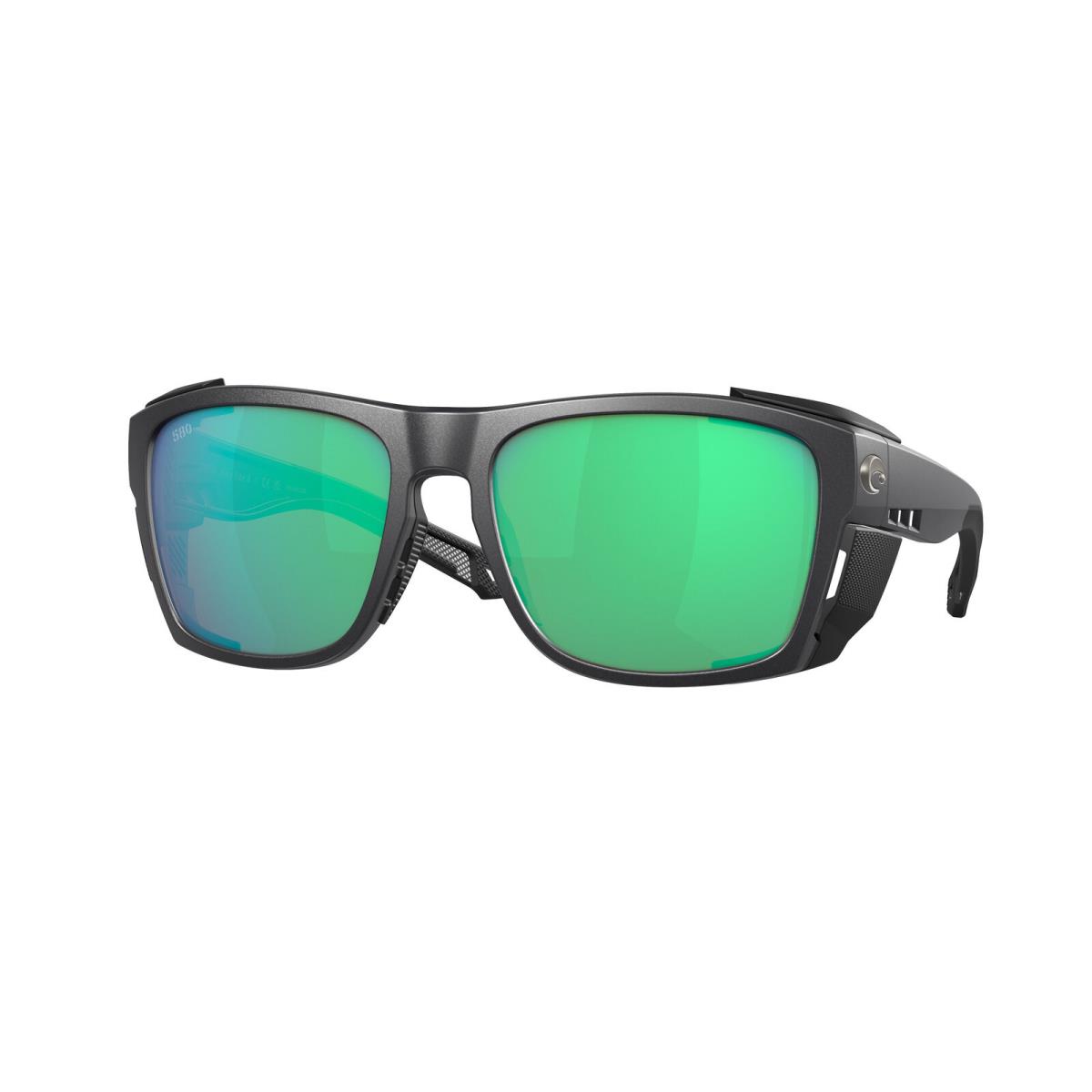 Costa Del Mar 06S 9112 King Tide 6 Black Pearl Green 911202 Sunglasses