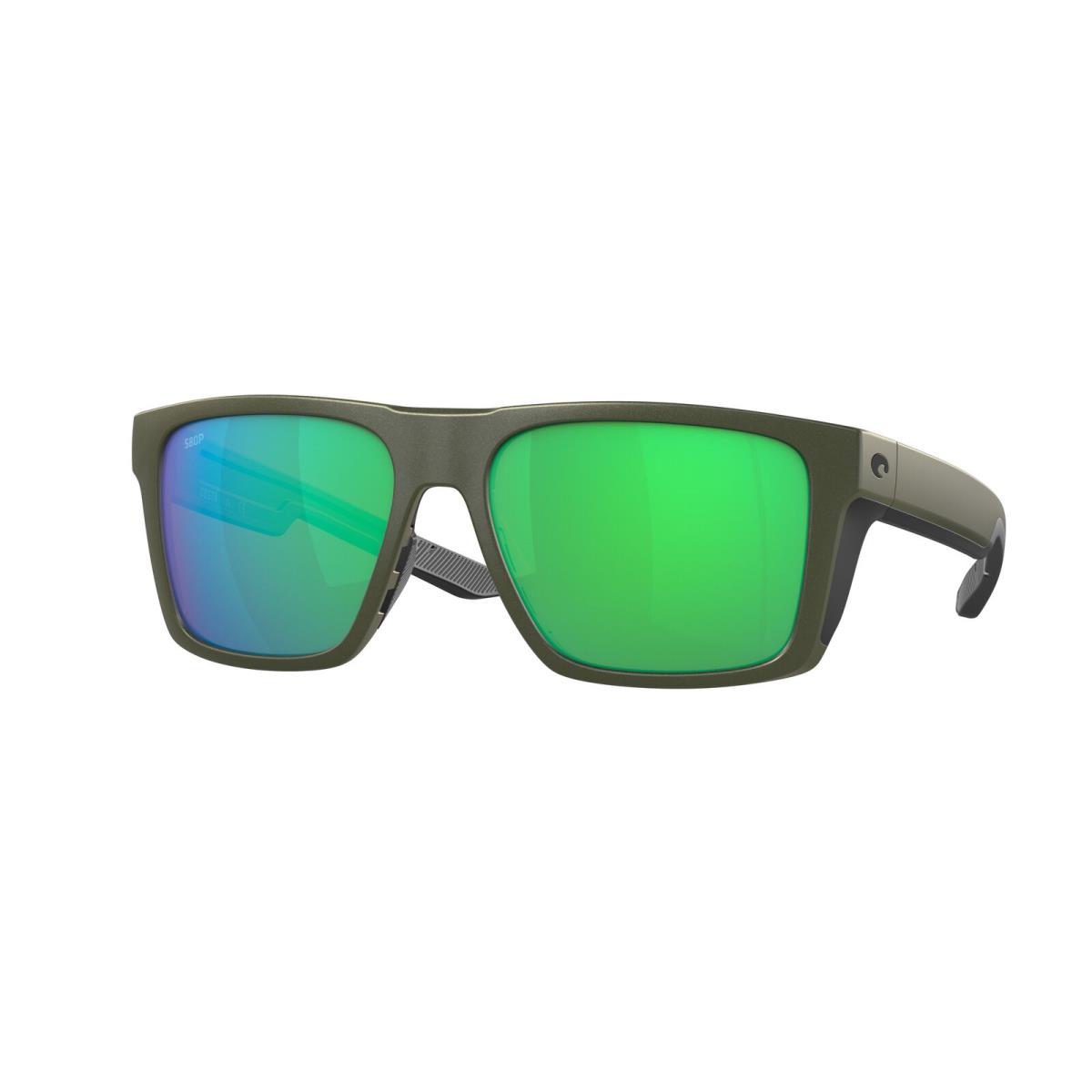 Costa Del Mar 06S 9104 Lido Moss Metallic Green Mirro 910411 Sunglasses