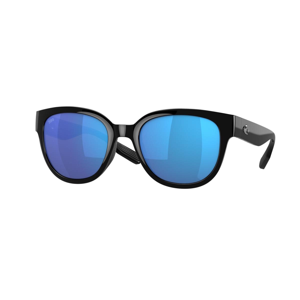 Costa Del Mar 06S 9051 Salina Black Blue Mirror 580g 905101 Sunglasses