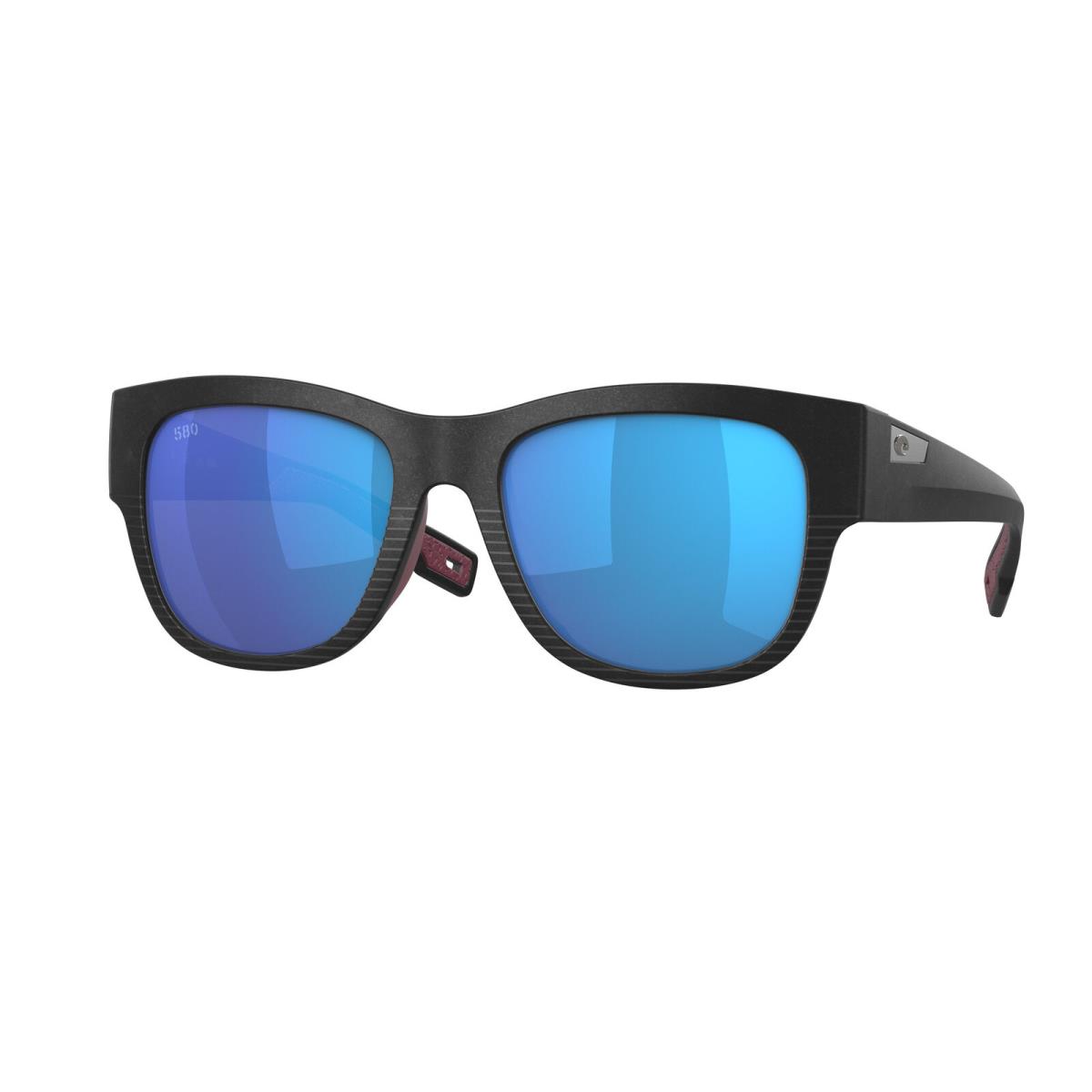 Costa Del Mar 06S 9084 Caleta 04g Net Black Gray Blue 908402 Sunglasses