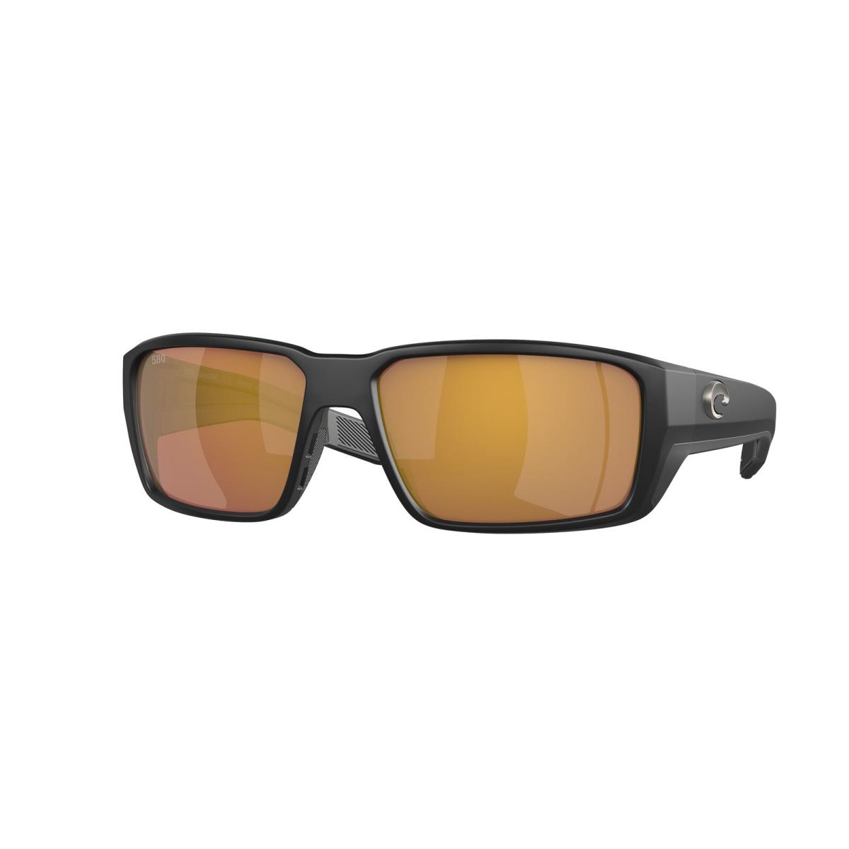 Costa Del Mar 06S 9079 Fantail Pro Matte Black Gold m 907914 Sunglasses