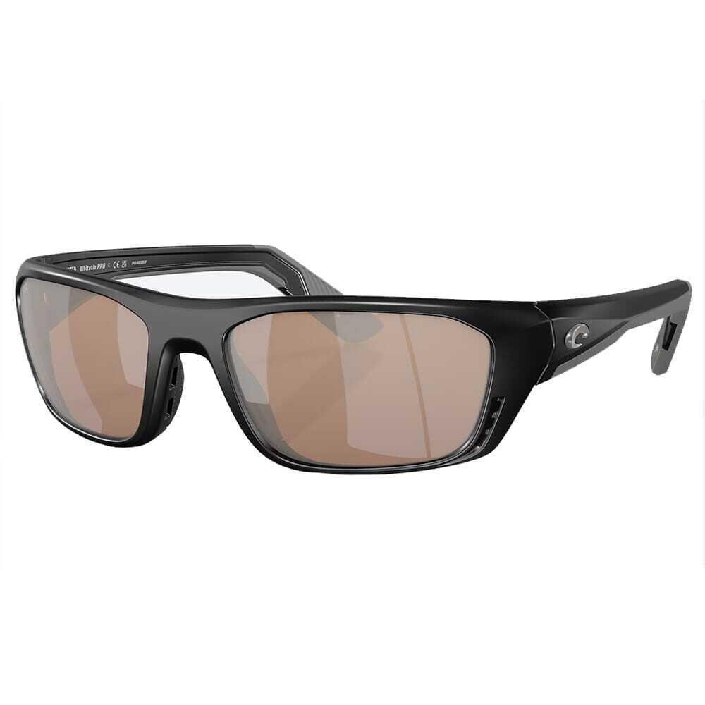 Costa Whitetip Pro Black Sunglasses W/copper Silver Mirror 580G 06S9115-91150357