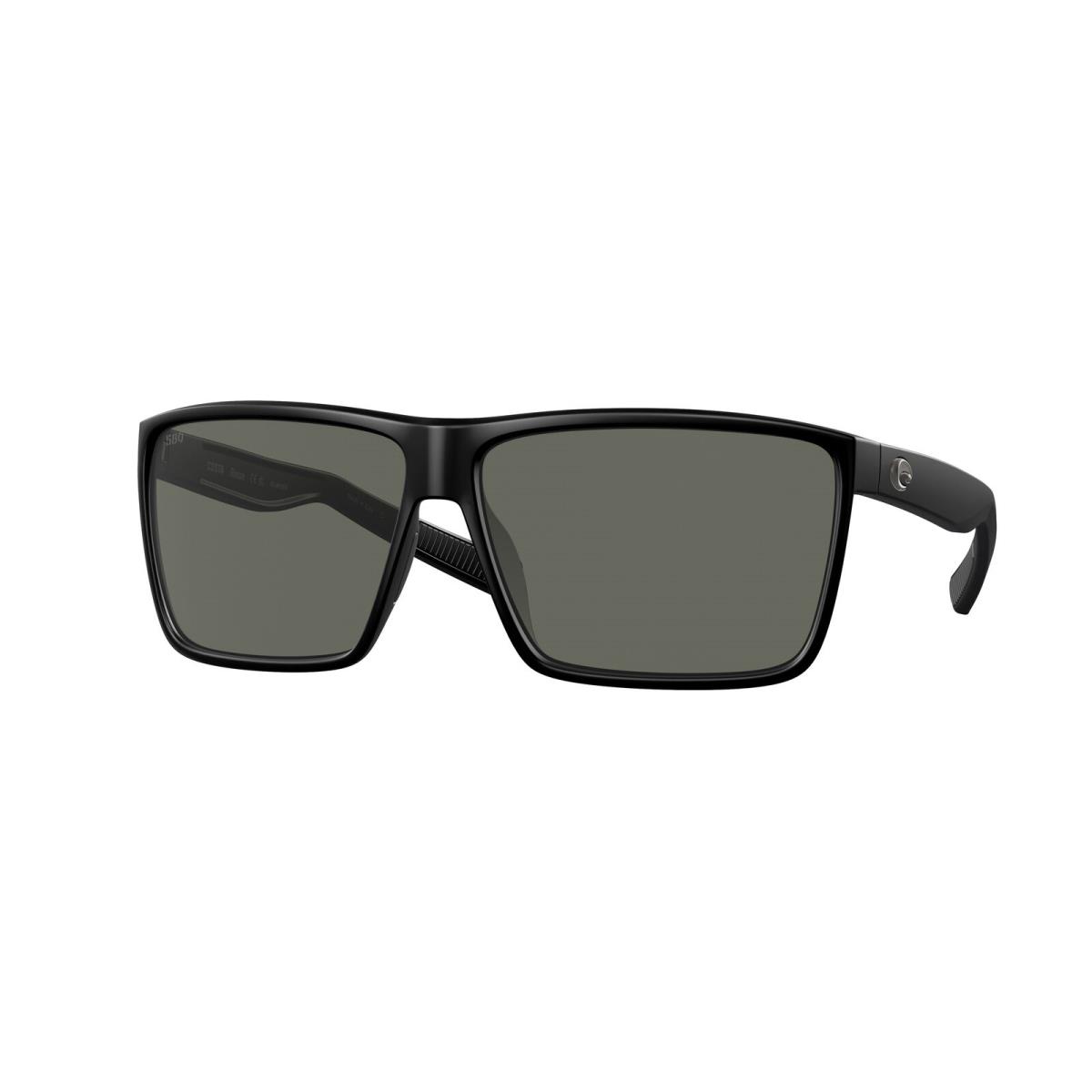 Costa Del Mar 06S 9018 Rincon Matte Black Gray 580g 901841 Sunglasses