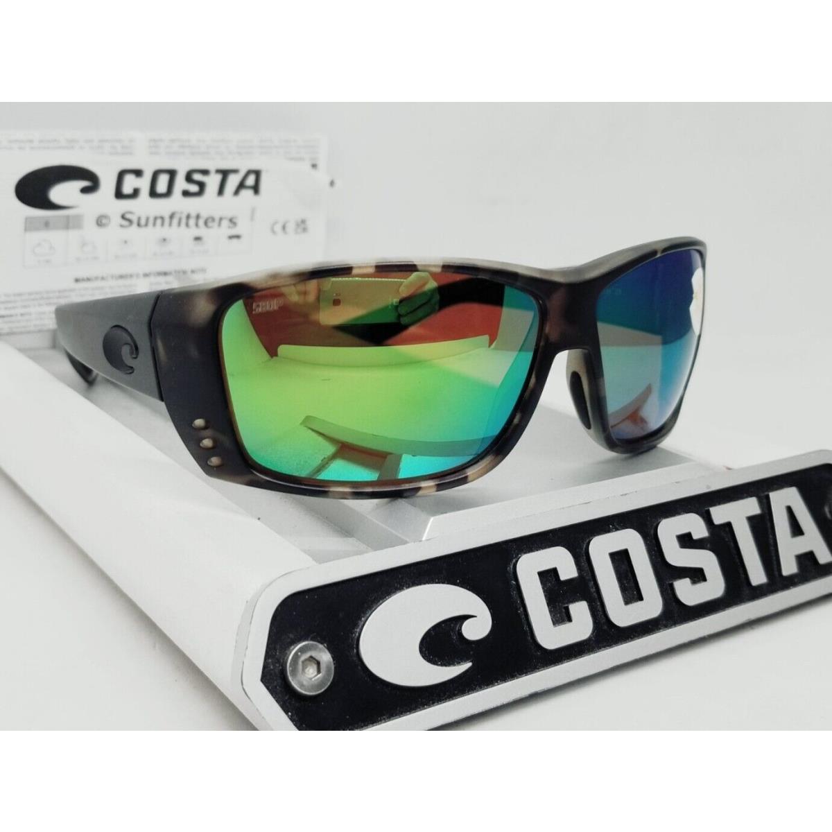 Costa Del Mar Wetlands/green Mirror Cat Cay Polarized 580P Sunglasses