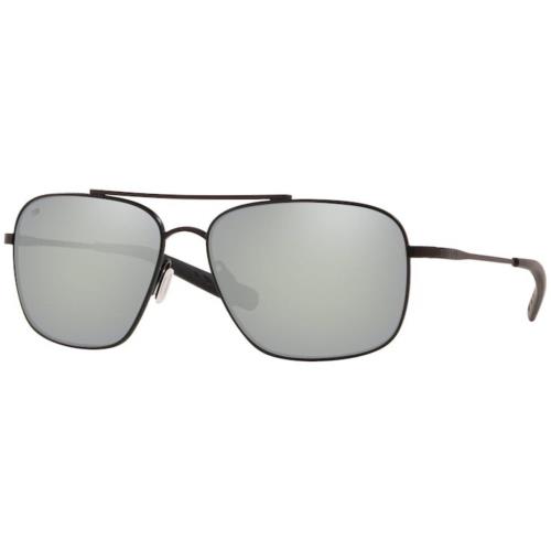 Costa Del Mar 06S 6002 101 Satin Black 600210 Sunglasses