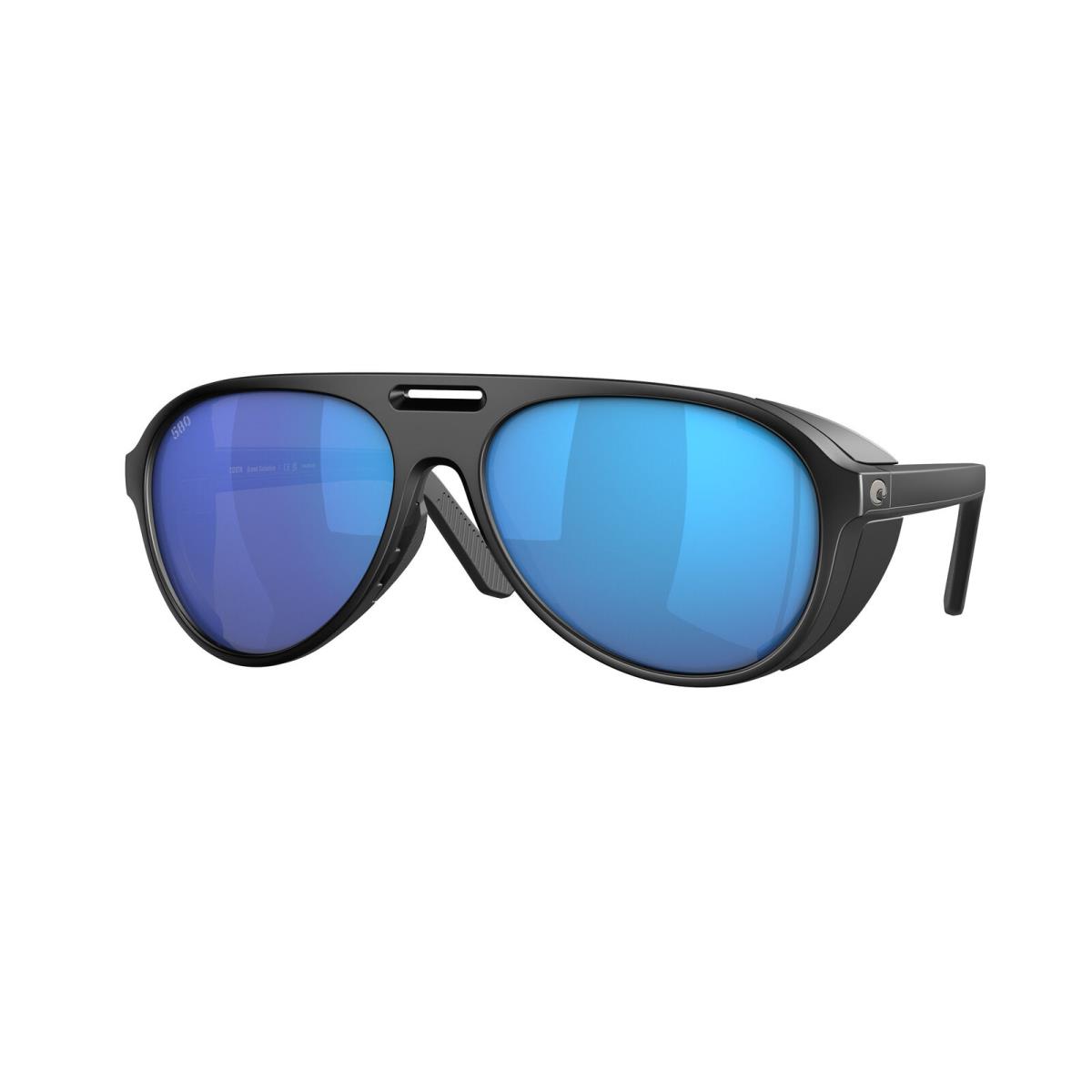 Costa Del Mar 06S 9117 Grand Catalina Matte Black Blu 911701 Sunglasses