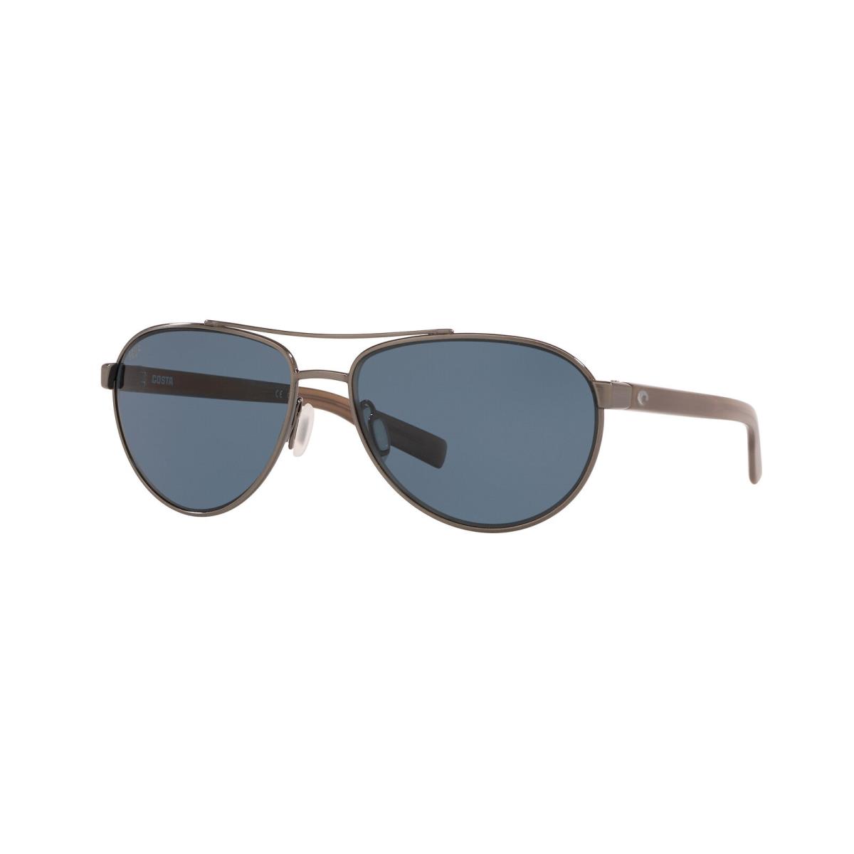 Costa Del Mar 06S 4007 Fernandina 186 Brushed Gunmeta 400707 Sunglasses