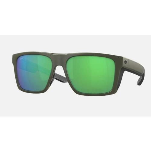 Costa Del Mar Lido Polarized Sunglasses Moss Metallic / Green Mirror 580G