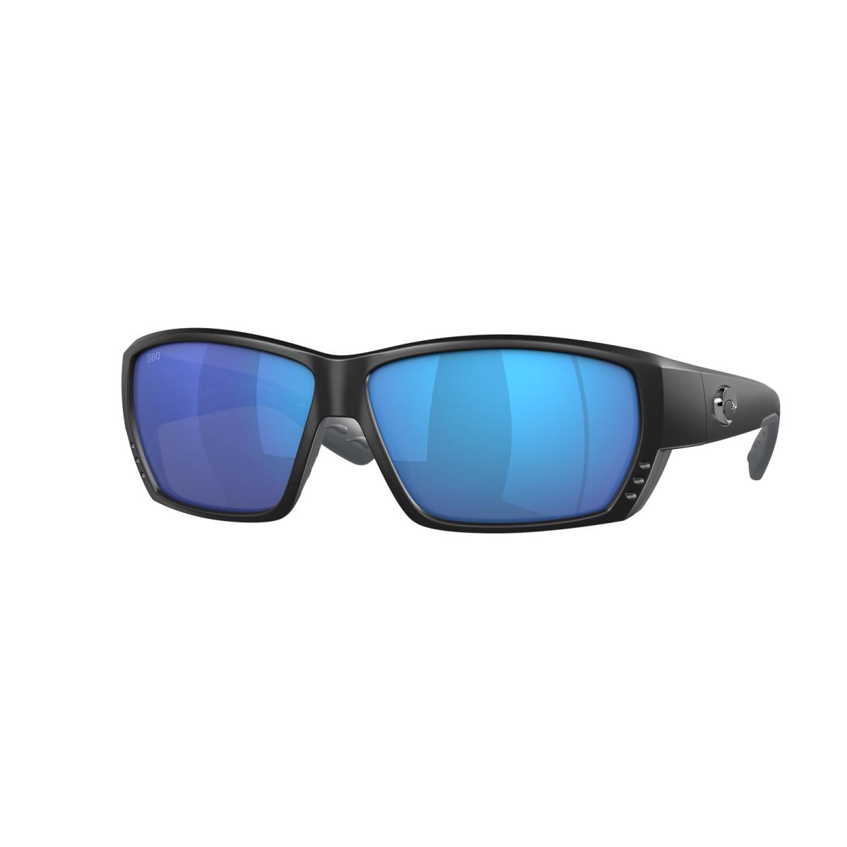 Costa Del Mar 06S 9009 Tuna Alley 11 Matte Black Blu 900927 Sunglasses