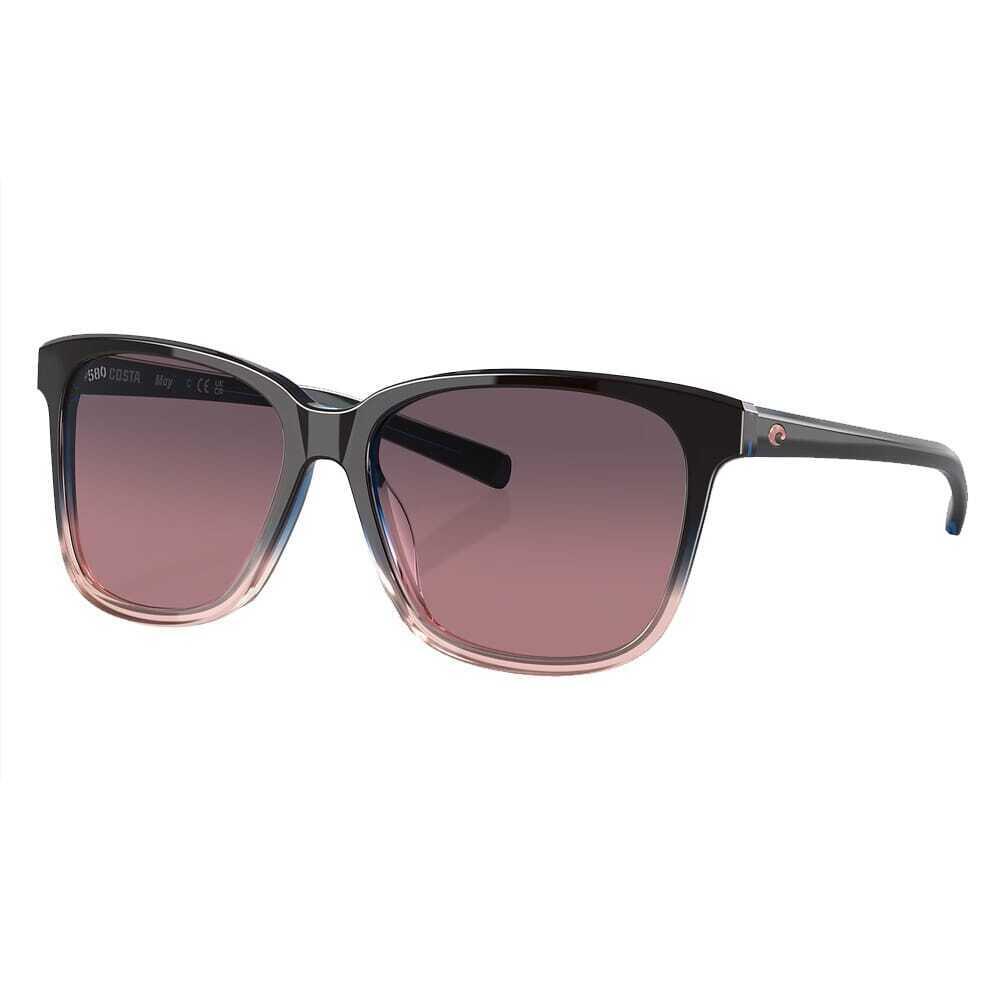 Costa May Pink Sand Frame Sunglasses W/rose Gradient 580G Lens 06S2009-20091557