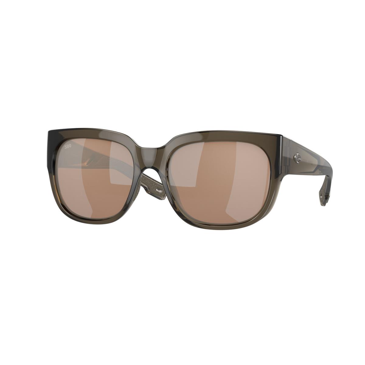 Costa Del Mar 06S 9019 Waterwoman Taupe Copper Silver 901922 Sunglasses