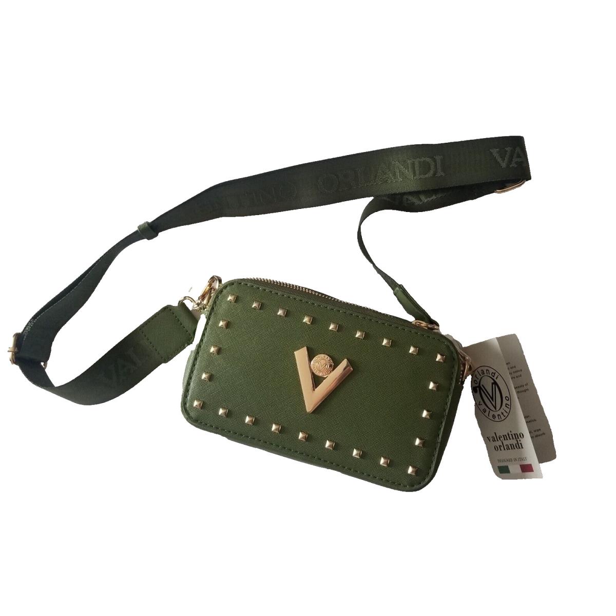 Valentino Orlandi Forest Green Crossbody Bag 159.00