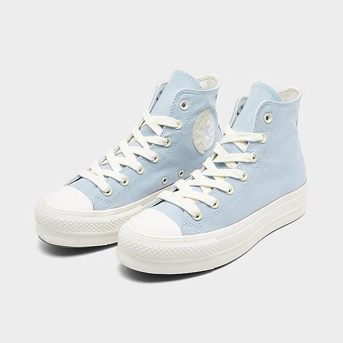 Converse Chuck Taylor All Star Lift Platform Womens Shoes AO9776C Blue 7.5